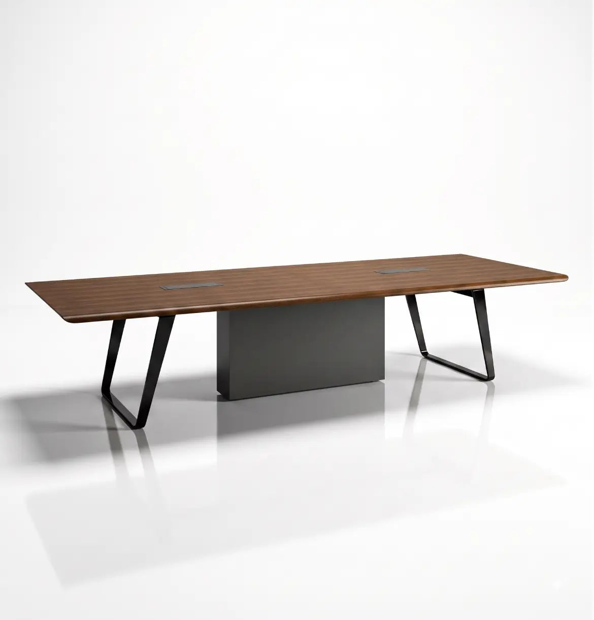 Quzzi Conference Table (8-12 Pax) Consumer KANO CY07 American Walnut 2800 2-5 Working Days