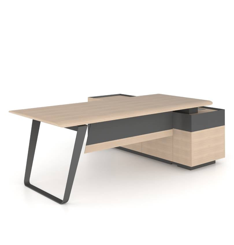 Quzzi Executive Desk - High Quality Veneer Office Furniture
