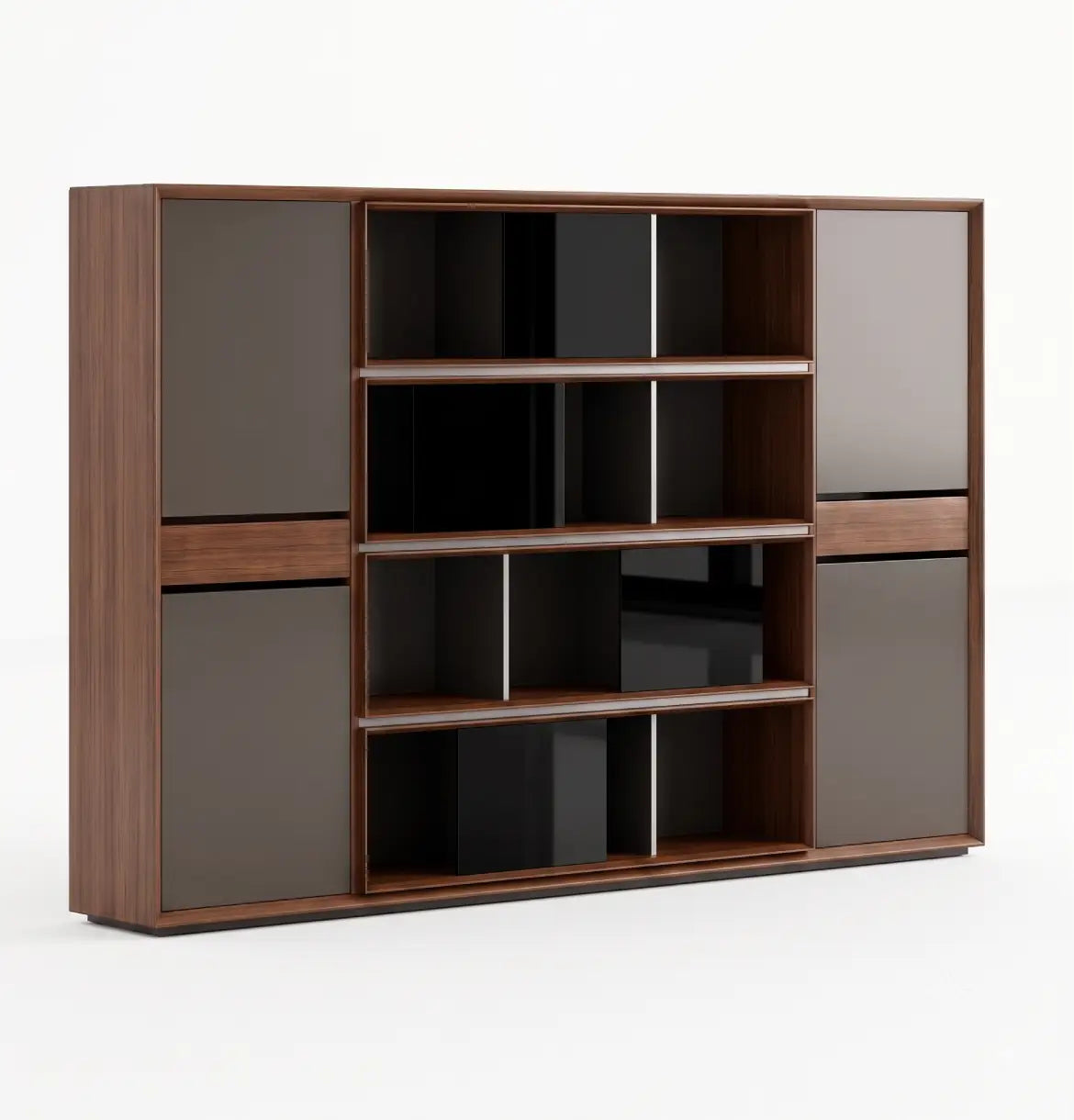 Quzzi Executive Wall Storage (3 Sizes) Consumer KANO CY07 American Walnut 2800 8-10 Weeks