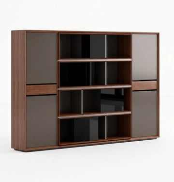Quzzi Executive Wall Storage (3 Sizes) Consumer KANO CY07 American Walnut 2800 8-10 Weeks