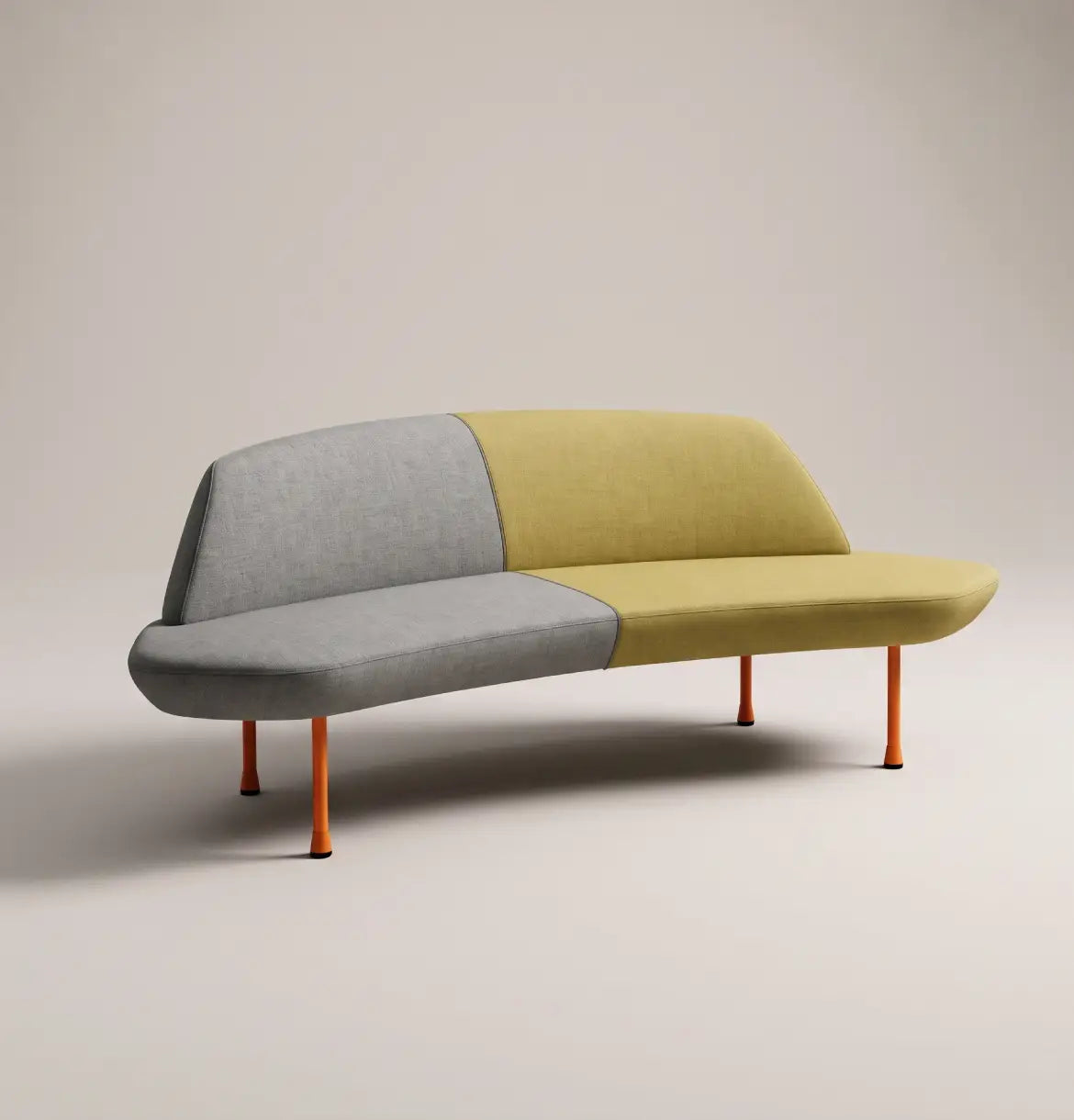 Rhine Curved 3-Seater Sofa Consumer KANO