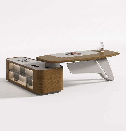Ring Presidential Desk (2 Sizes) Consumer KANO CY19 Mocha Teakwood 2800 2-5 Working Days