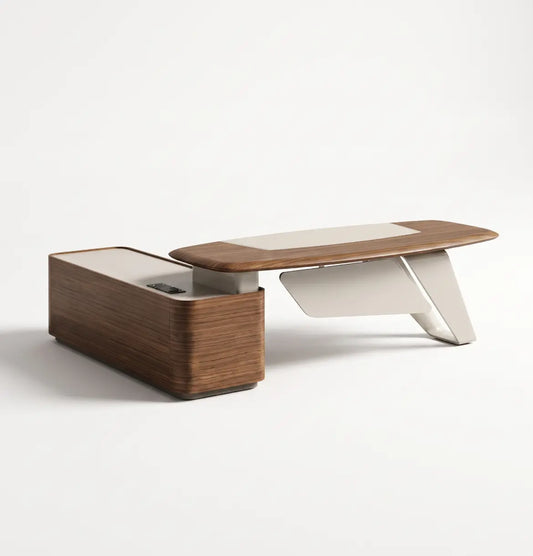 Ring Executive Desk Consumer KANO CY19 Mocha Teakwood 2400 2-5 Working Days