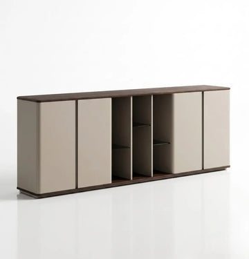 Ring Credenza (2 Sizes) Consumer KANO CY08 Dark Chocolate Walnut 2400 8-10 Weeks