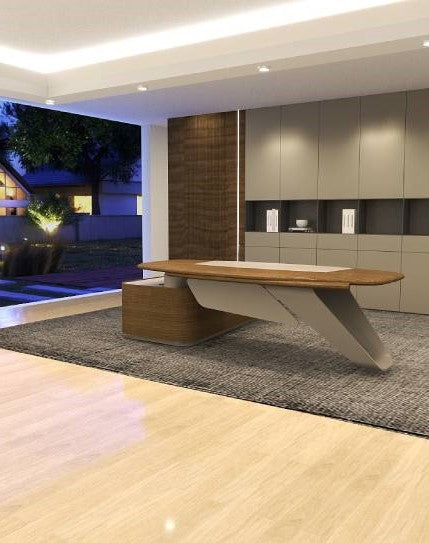 Presidential Table Layout Ring Presidential Table - Modern Design by Claudio Bellini - BAFCO