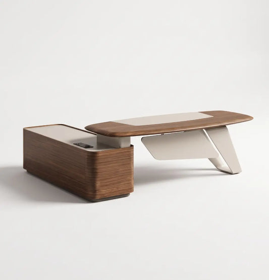 Ring Executive Desk Consumer KANO CY19 Mocha Teakwood 2400 2-5 Working Days