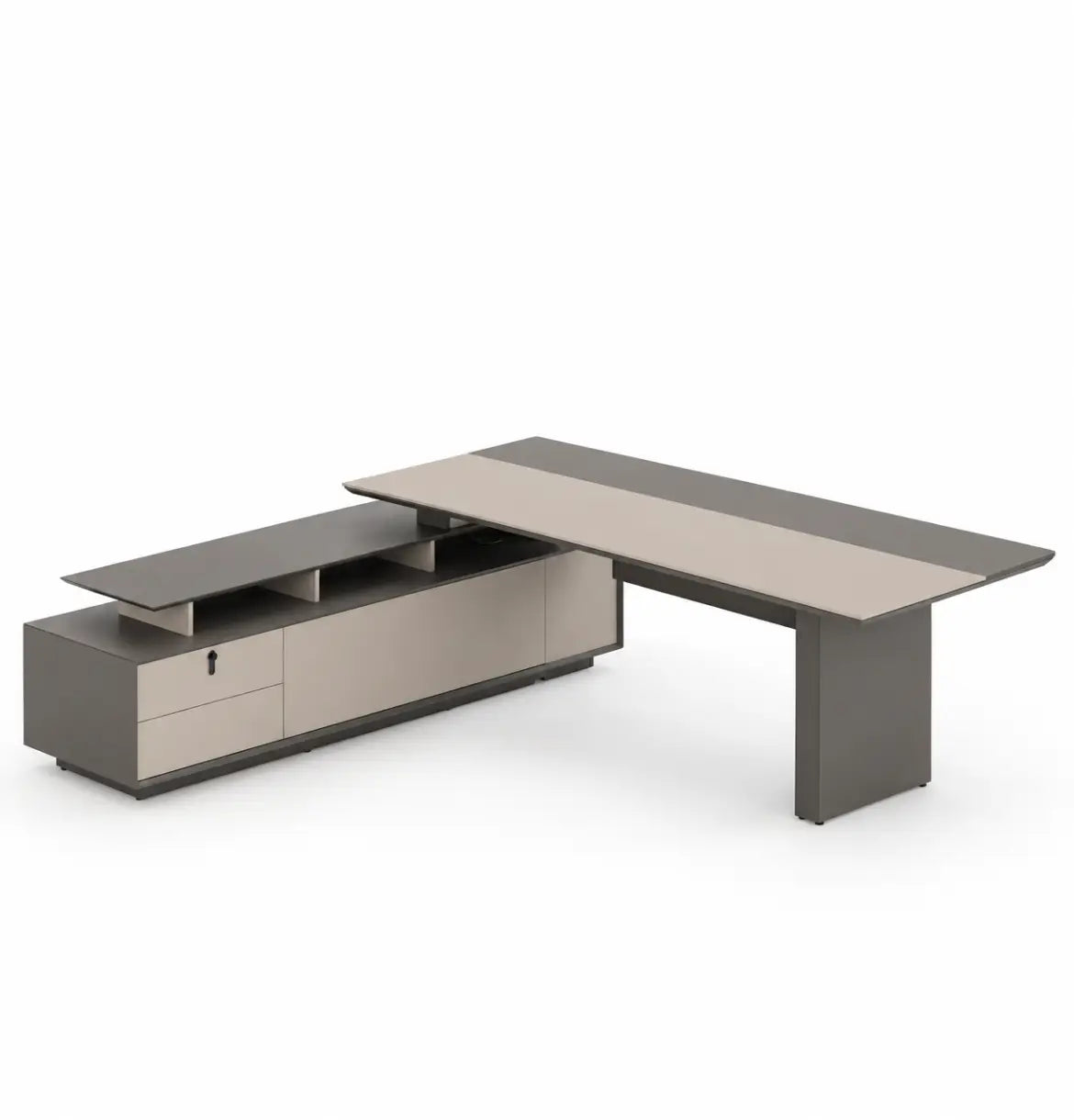 Rising Executive Desk MFC (2 Sizes) Consumer KANO Grey 2100 8-10 Weeks