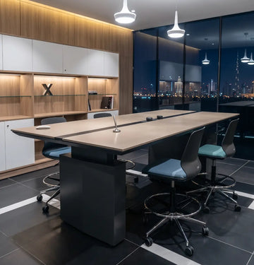 Rising Height Adjustable Meeting Table Consumer KANO