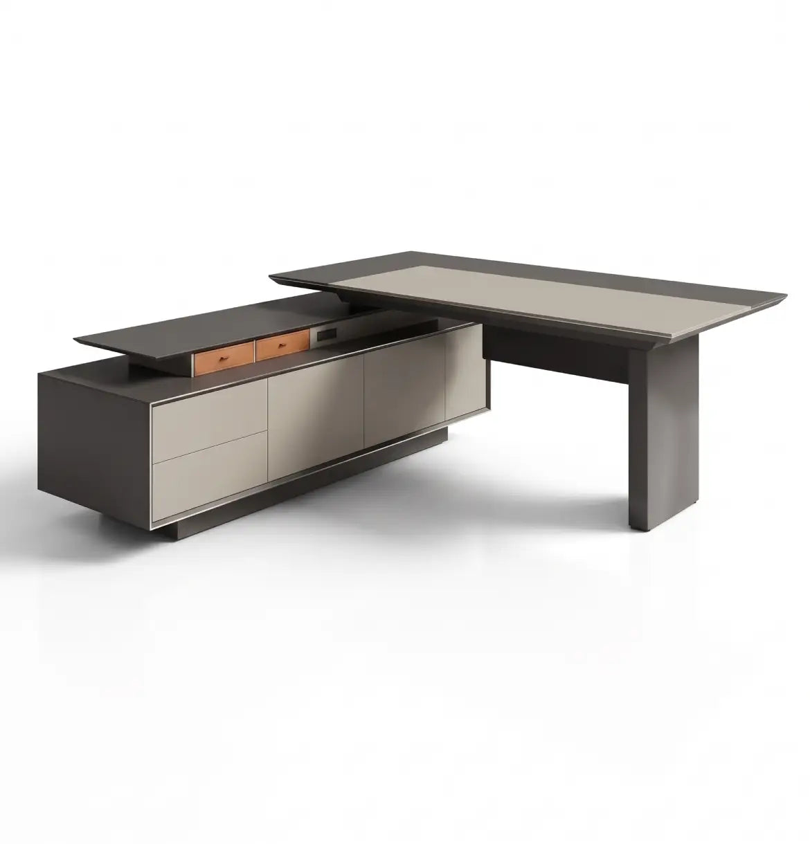 Rising Sit-Stand Executive Desk (2 Sizes) Consumer KANO