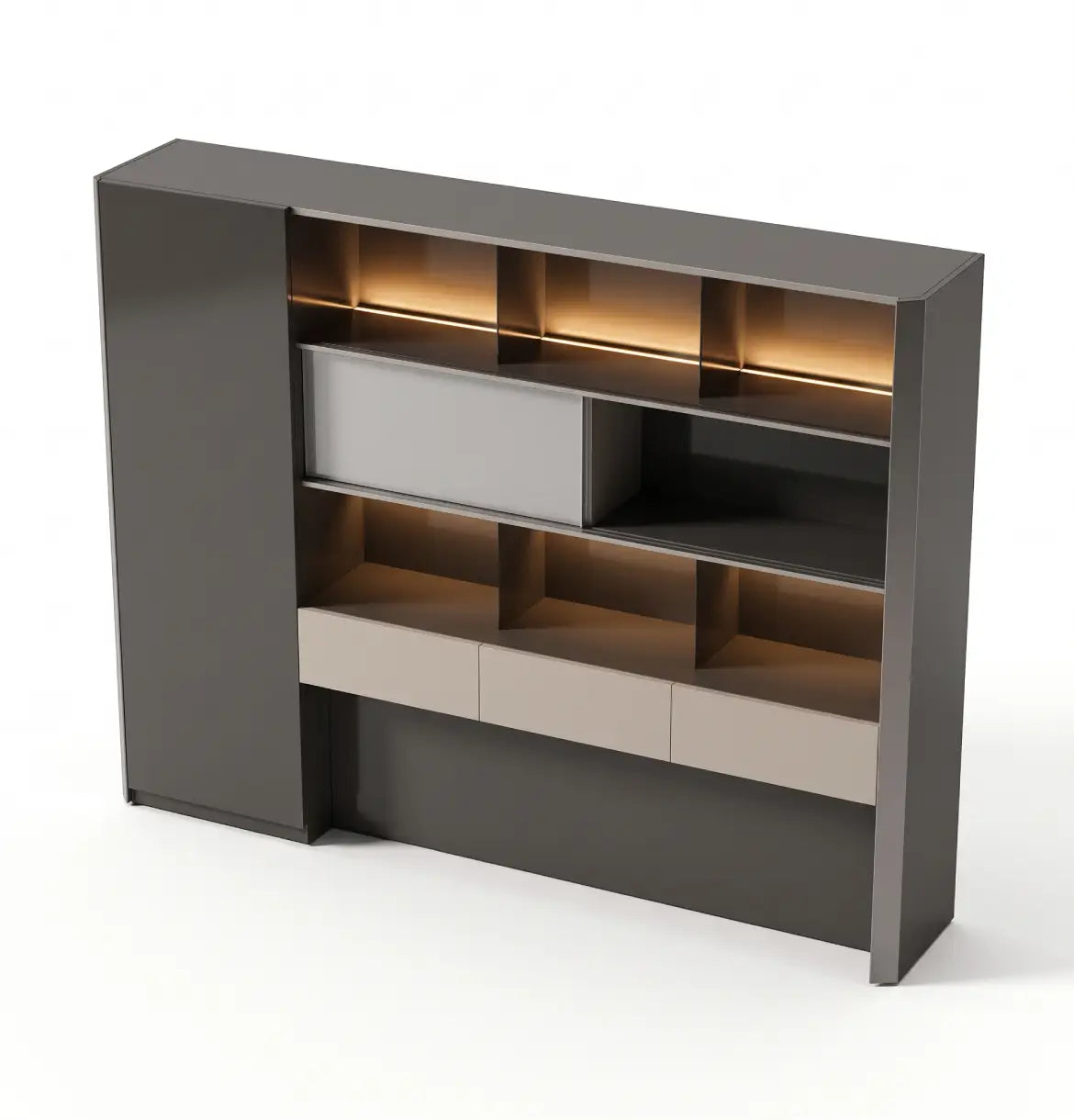 Rising Wall Cabinet MFC (2 Sizes) Consumer KANO