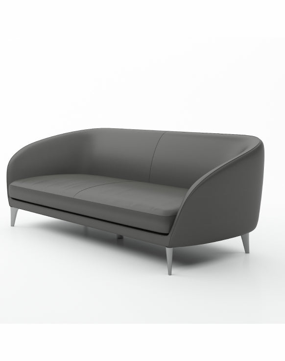 Bee 3-Seater Straight Sofa Consumer KANO Grey Vegan Leather 8-10 Weeks