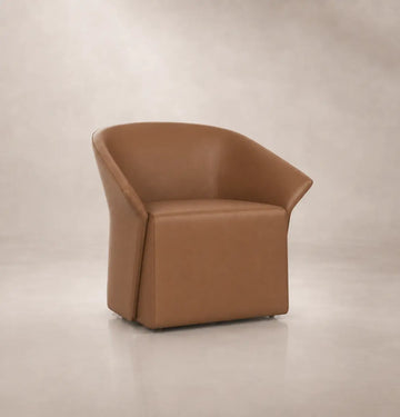 Secure Armchair Consumer BAFCO Tan Vegan Leather 8-10 Weeks