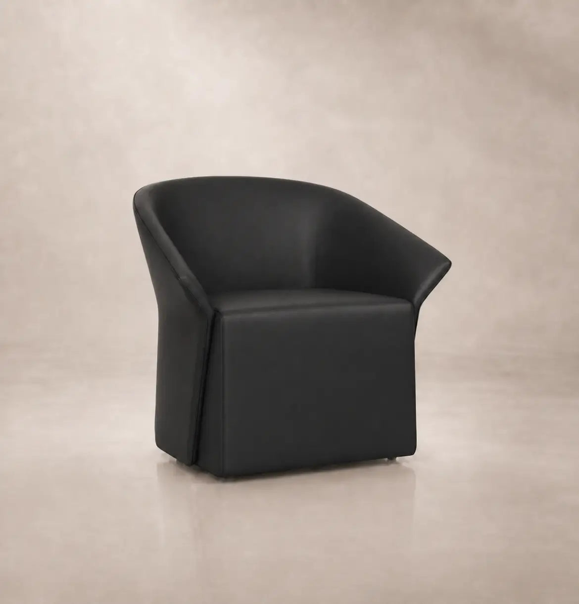 Secure Armchair Consumer BAFCO Black Vegan Leather 8-10 Weeks