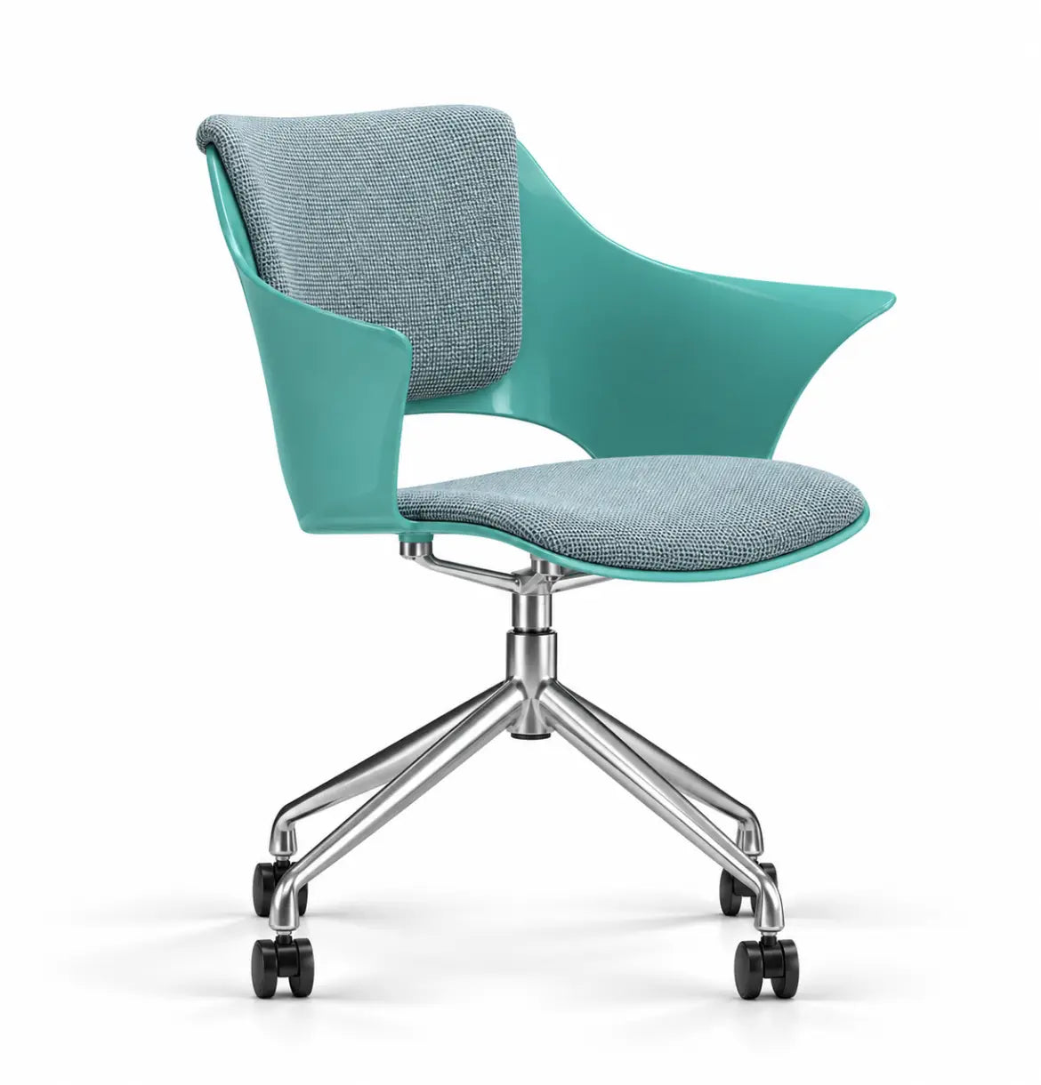Siye in 4 Spoke Base Consumer KANO Teal Padded 8-10 Weeks
