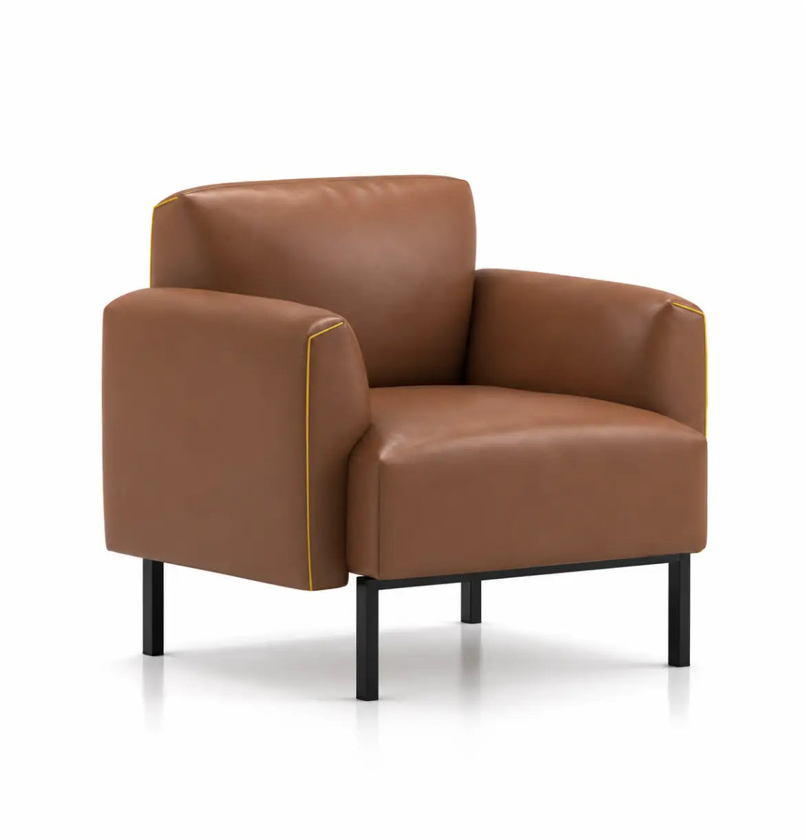 Skin Armchair Consumer KANO Tan Vegan Leather 8-10 Weeks