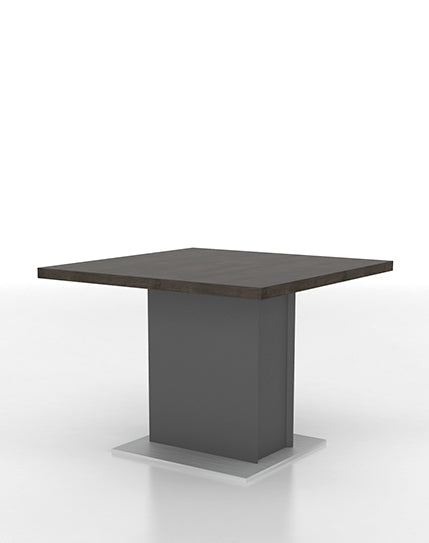 Mosky Small Meeting Table Consumer KANO W1000 x D1000 x H760mm CF39 Coffee Teakwood 8-10 Weeks