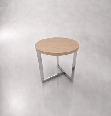 Tee Side Round Coffee Table Consumer BAFCO Light Oak 2-5 Working Days
