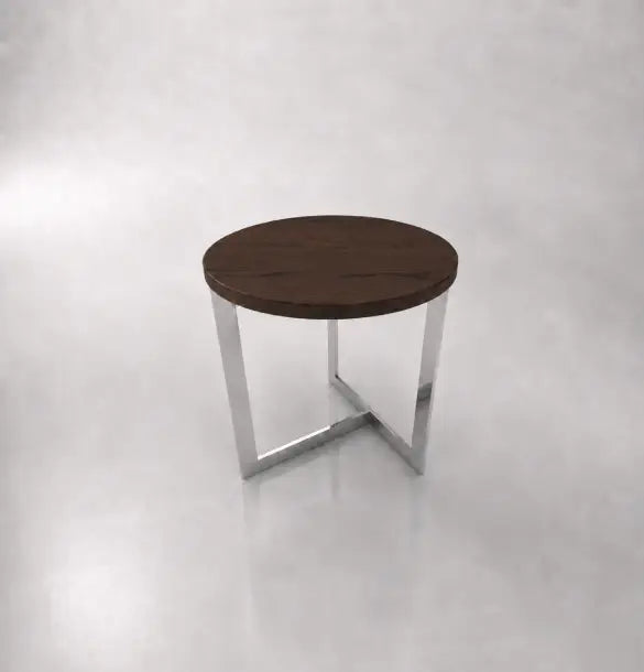 Tee Side Round Coffee Table Consumer BAFCO Walnut 2-5 Working Days