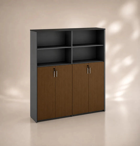 Universal 5-Level Dual Cabinet in Veneer Consumer KANO