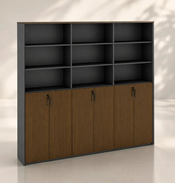 Universal 6-Level Triple Cabinet in Veneer Consumer KANO