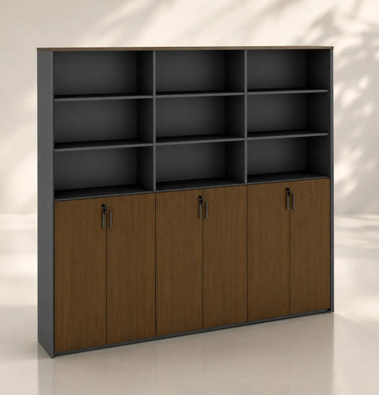 Universal 6-Level Triple Cabinet in Veneer Consumer KANO