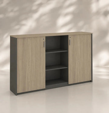 Universal W1800 Wall Unit Cabinet or Credenza (Meteor Grey Body) Consumer KANO