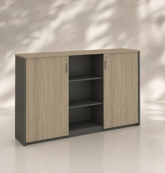 Universal W1800 Wall Unit Cabinet or Credenza (Meteor Grey Body) Consumer KANO