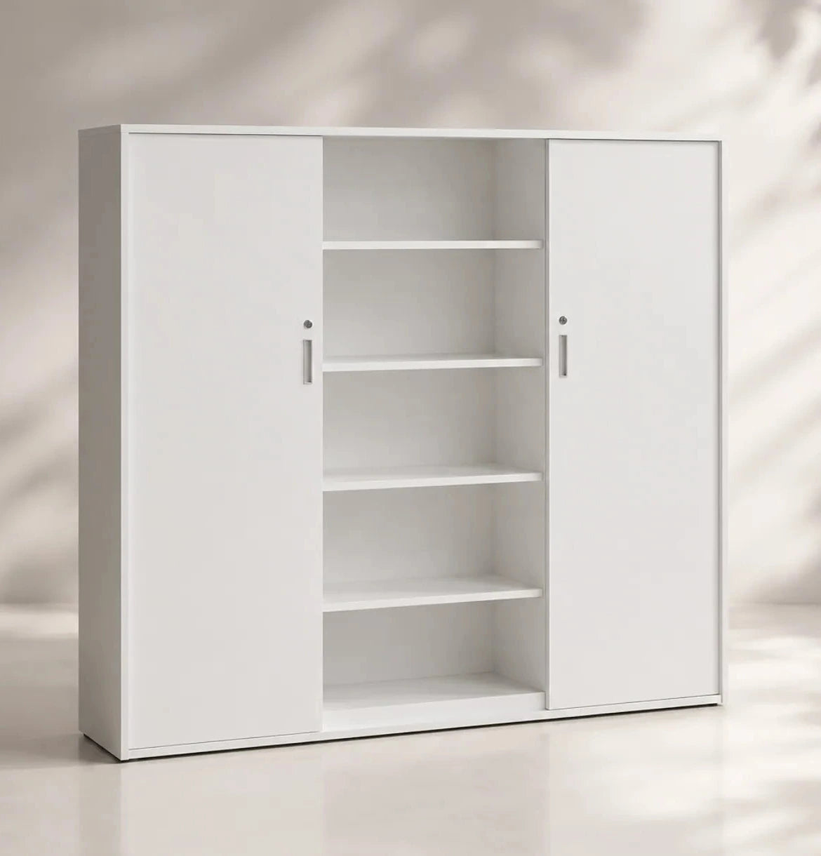 Universal 5-Level Wall Unit Cabinet (White Body) Consumer KANO