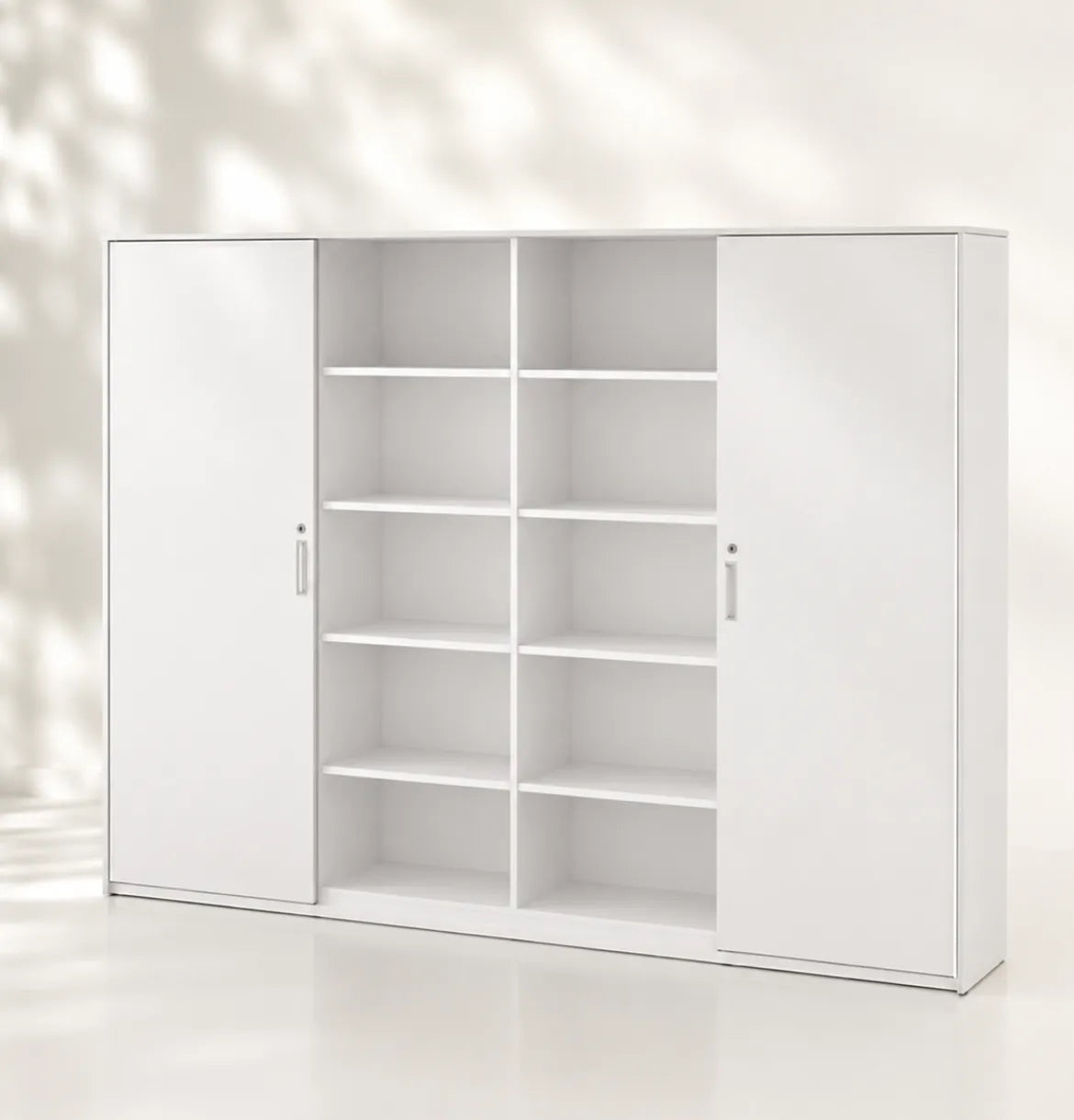 Universal 5-Level Wall Unit Cabinet (White Body) Consumer KANO