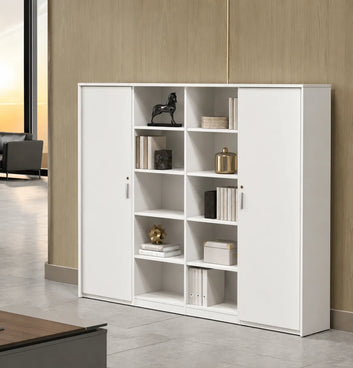 Universal 5-Level Wall Unit Cabinet (White Body) Consumer KANO