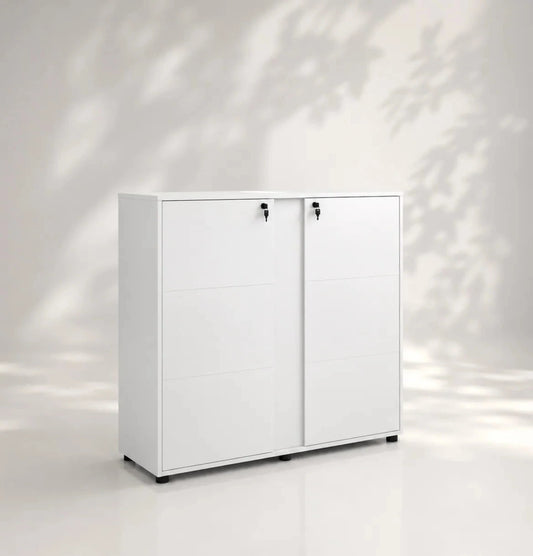 Universal 3-Level Printer Cabinet (White Body) Consumer KANO