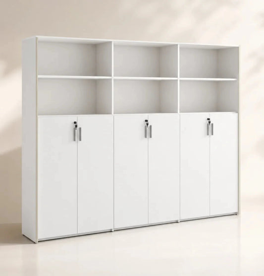 Universal 5-Level Triple Cabinet (White Body) Consumer KANO