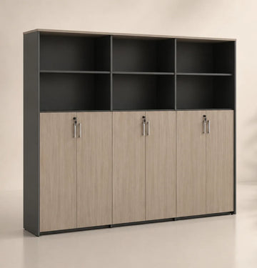 Universal 5-Level Triple Cabinet (Meteor Grey Body) Consumer KANO