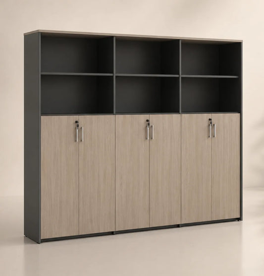 Universal 5-Level Triple Cabinet (Meteor Grey Body) Consumer KANO