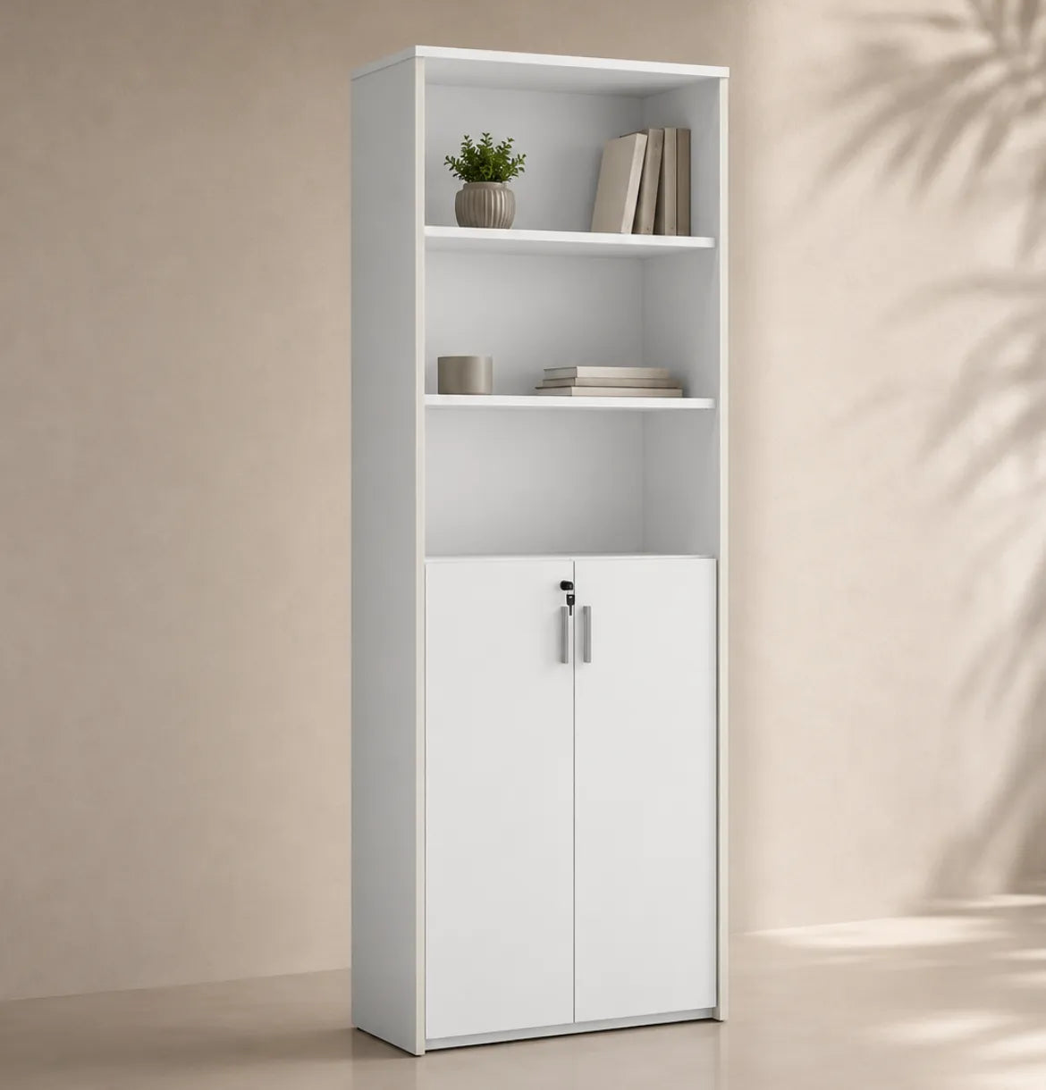 Universal 6-Level Cabinet (White Body) Consumer KANO