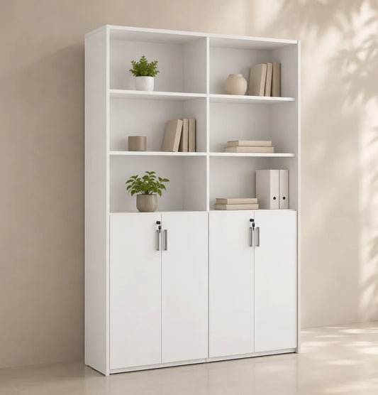 Universal 6-Level Dual Cabinet (White Body) Consumer KANO