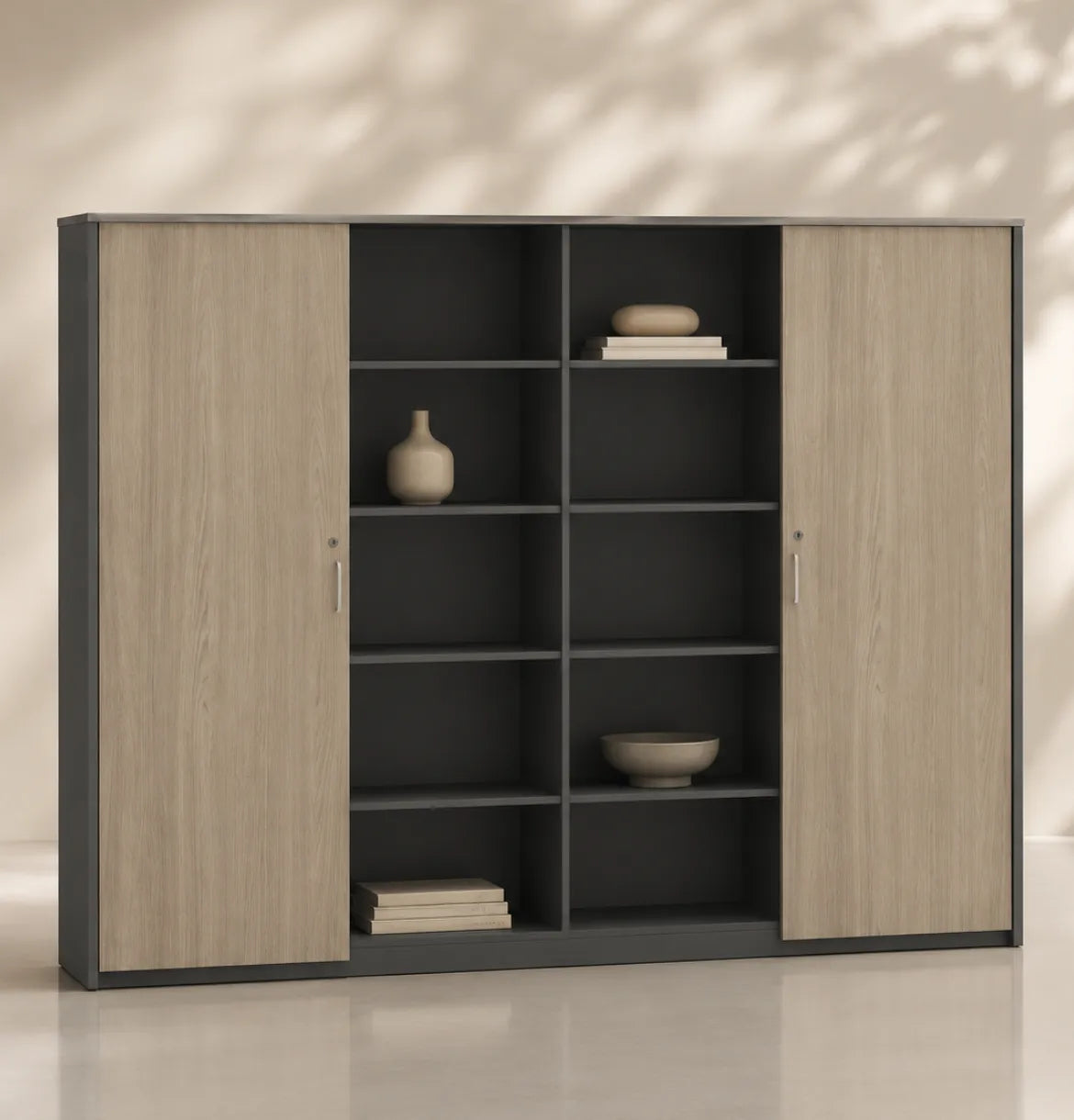 Universal 5-Level Wall Unit Cabinet (Meteor Grey Body) Consumer KANO