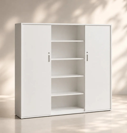 Universal 6-Level Triple Cabinet (White Body) Consumer KANO