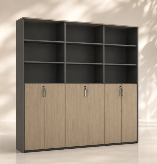 Universal 6-Level Triple Cabinet (Meteor Grey Body) Consumer KANO