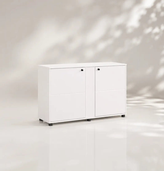 Universal 2-Level Printer Cabinet (White Body) Consumer KANO