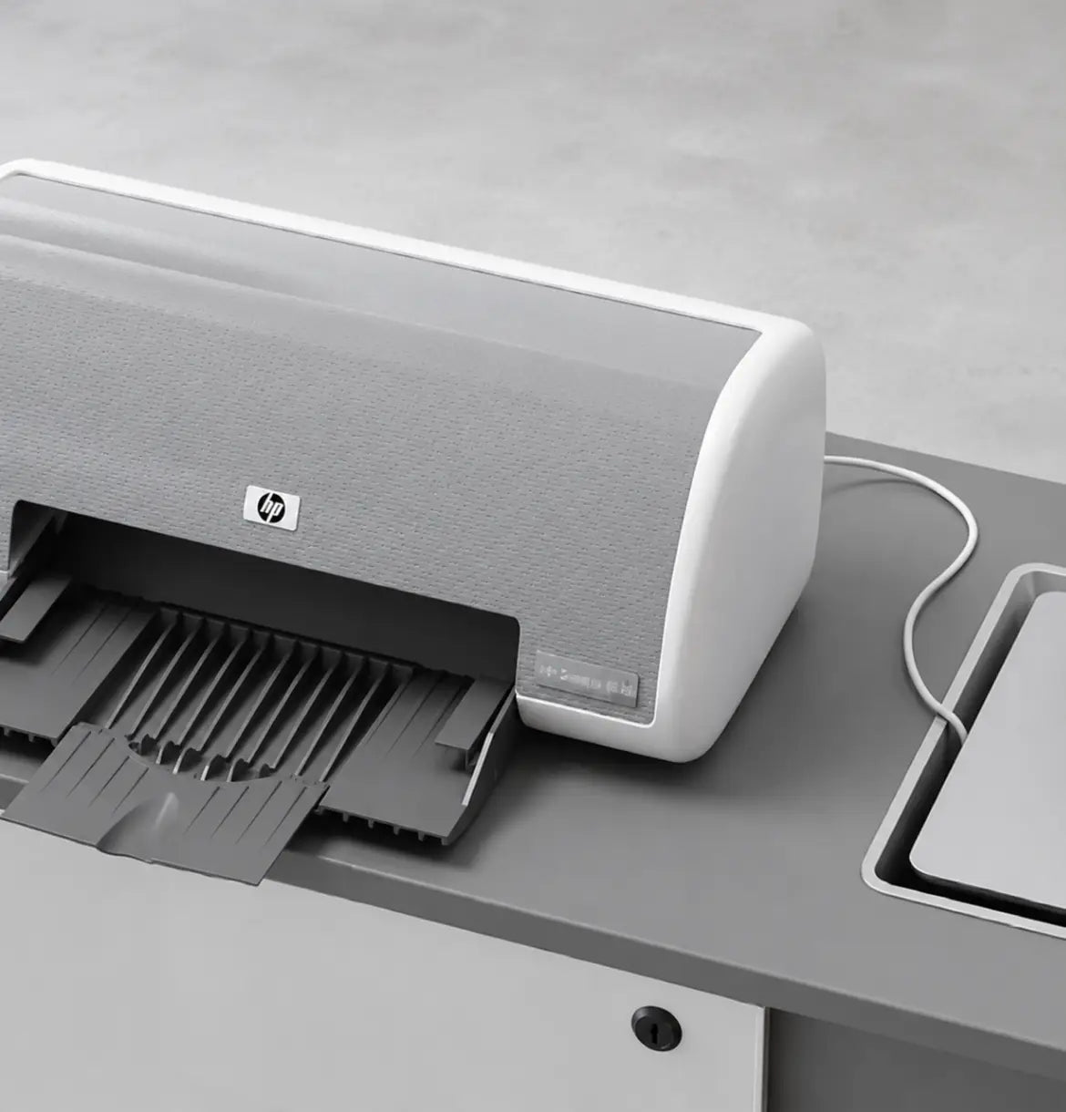 Universal 3-Level Printer Cabinet (Meteor Grey Body) Consumer KANO