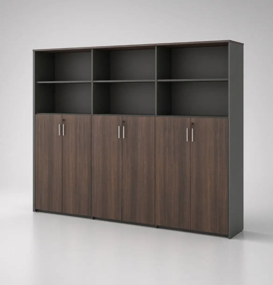 Universal Dark 5-Level Triple Cabinet Consumer KANO