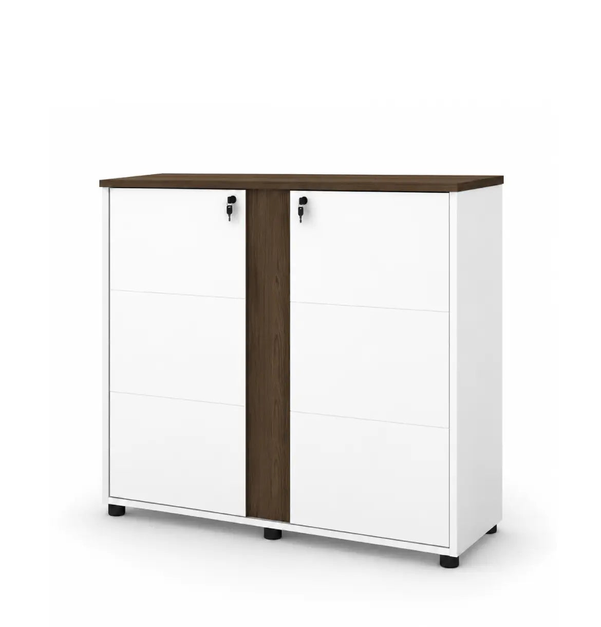 Universal Light 3-Level Printer Cabinet Consumer KANO CF42 Mocha Oak 8-10 Weeks