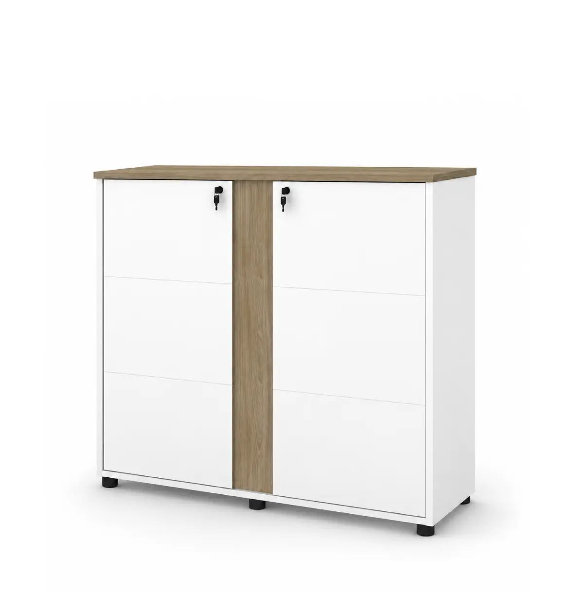 Universal Light 3-Level Printer Cabinet Consumer KANO CF41 Nash Oak 8-10 Weeks