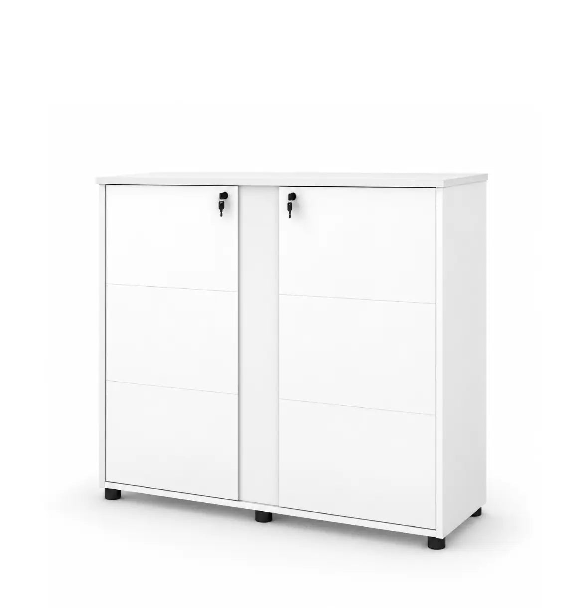 Universal Light 3-Level Printer Cabinet Consumer KANO White 8-10 Weeks
