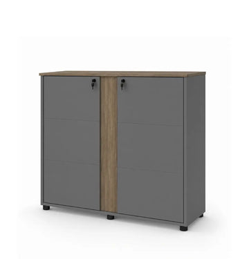 Universal Dark 3-Level Printer Cabinet Consumer KANO CF12 Coffee Walnut 8-10 Weeks