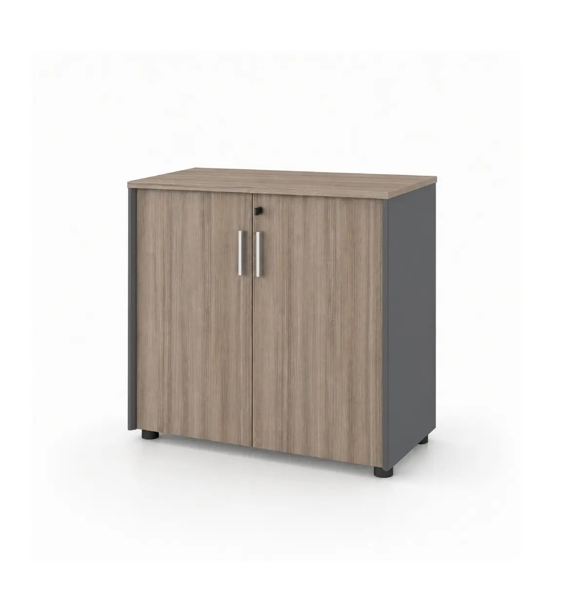 Universal Dark 2-Level Cabinet Consumer KANO CF09 Log Walnut 8-10 Weeks