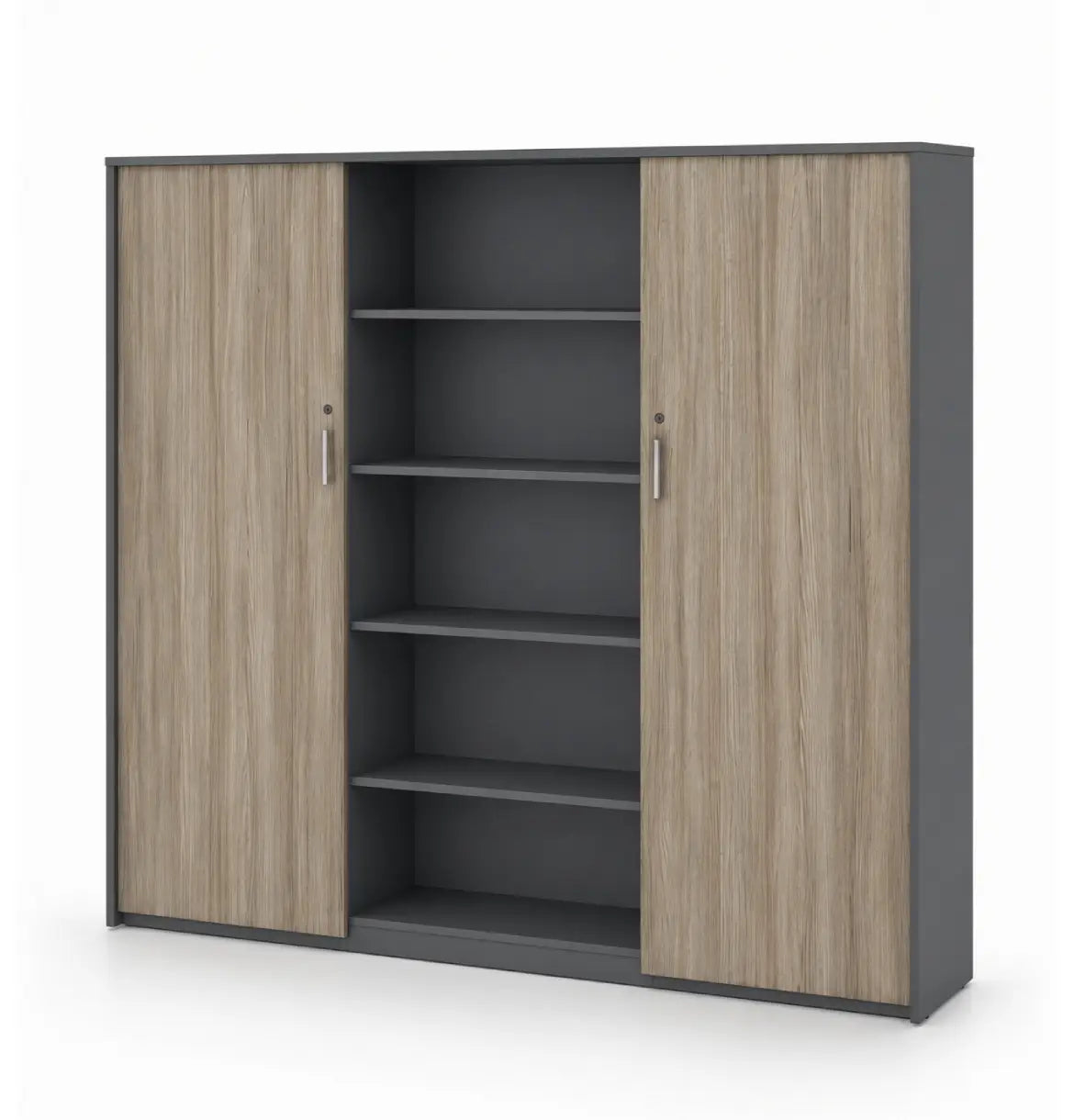 Universal Dark 5-Level Wall Cabinet Consumer KANO CF09 Log Walnut 2000 8-10 Weeks