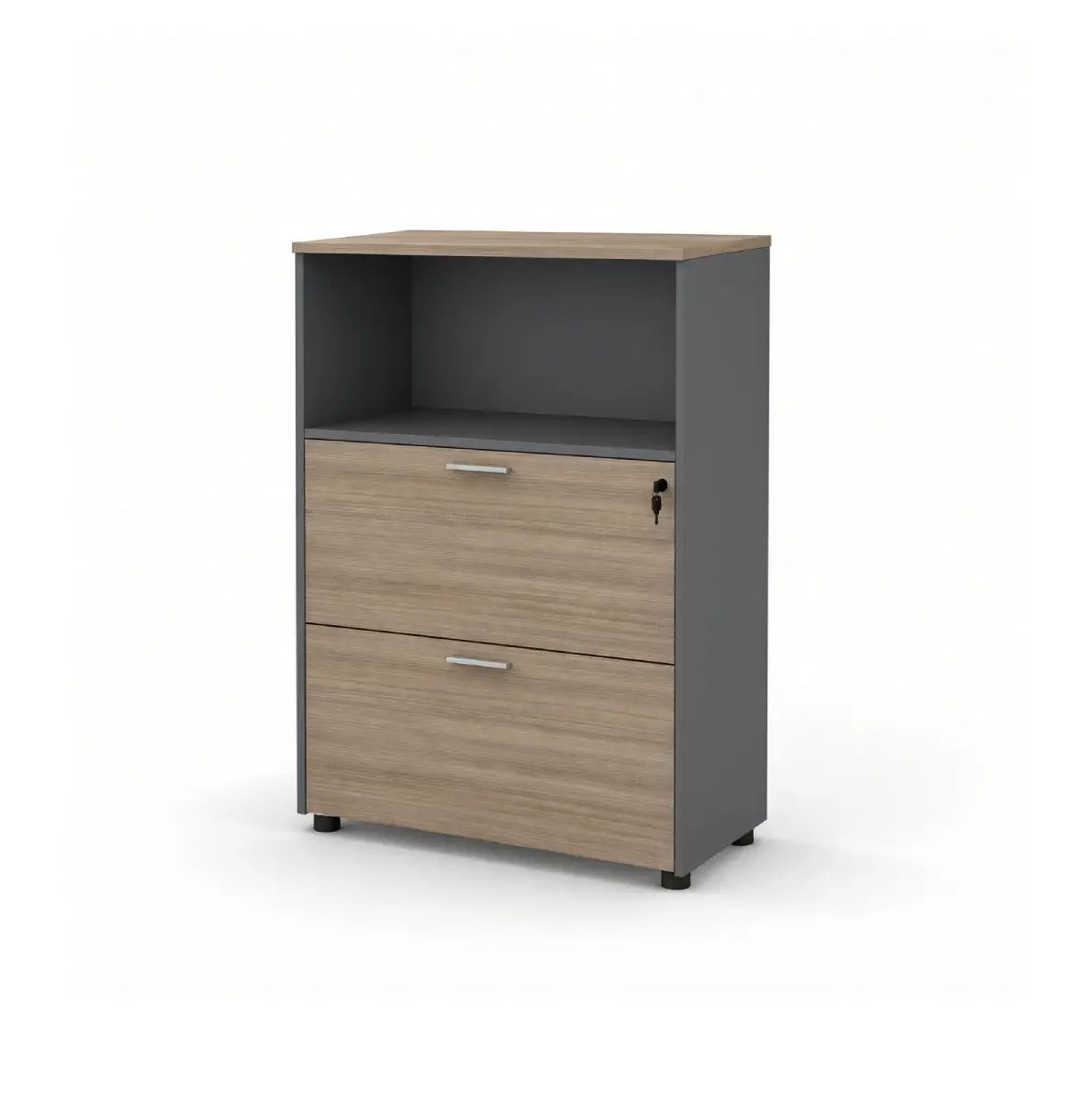 Universal Dark 3-Level Semi Open Drawer Consumer KANO CF09 Log Walnut 8-10 Weeks