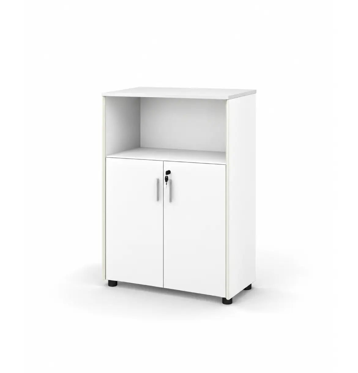 Universal Light 3-Level Semi Open Cabinet Consumer KANO White 8-10 Weeks